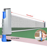 Table Tennis Kit Ping Pong Set with Retractable Net Rack_8
