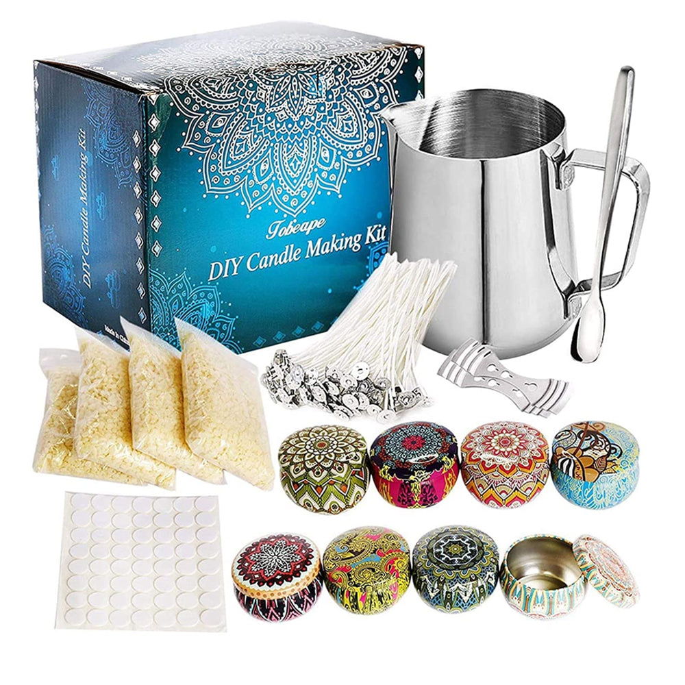 122PCS Candle Making Kit Handmade Scented Candle for Beginners_0