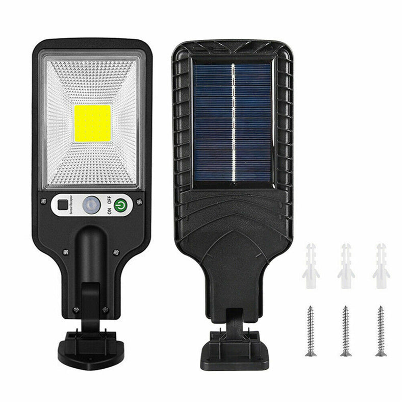 1000W COB LED Motion Sensor Outdoor Floodlight- Solar Charging_1