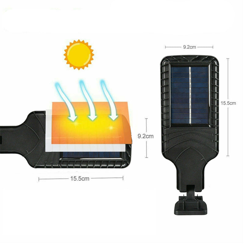 Super Bright COB Solar Motion Sensor LED Light Security Street Wall Lamp Garden_10