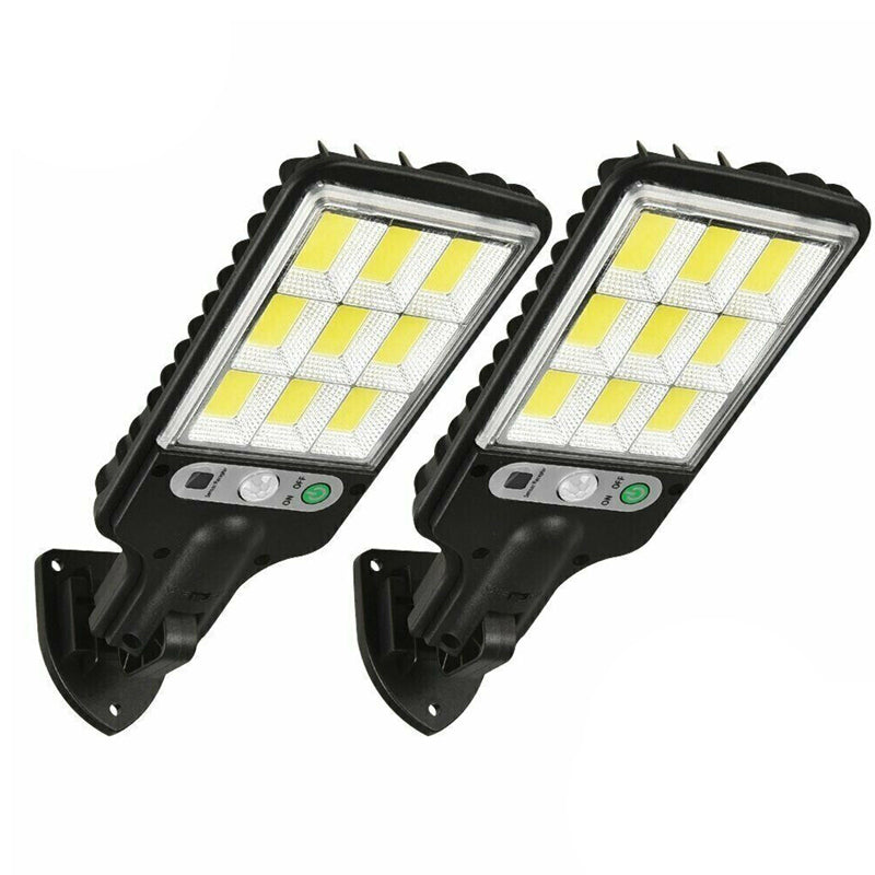 Pack of 2 LED Motion Sensor Security Flood Light- Solar Powered_0
