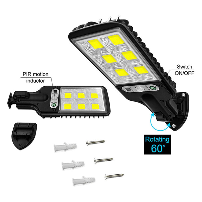 Pack of 2 LED Motion Sensor Security Flood Light- Solar Powered_6