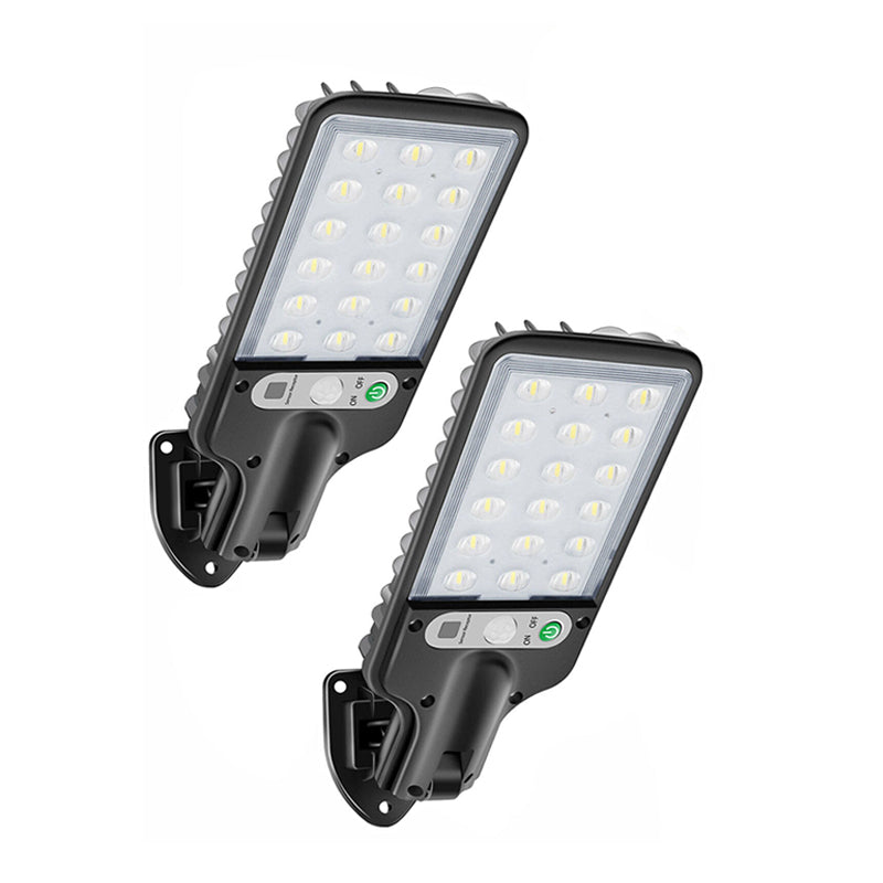 2 Pcs LED Motion Sensor Security Flood Light- Solar Powered_0