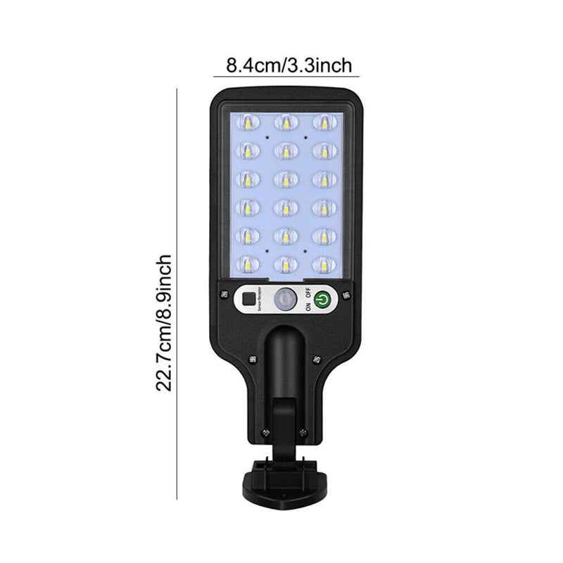2 Pcs LED Motion Sensor Security Flood Light- Solar Powered_12