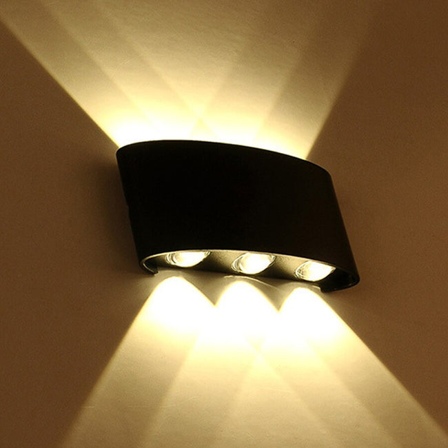 6 LED Modern LED Wall Light Cube Sconce Fixture Lamp Cool/Warm_8