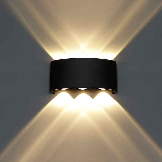 6 LED Modern LED Wall Light Cube Sconce Fixture Lamp Cool/Warm_2