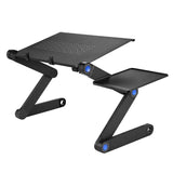 Universal Laptop Stand and Cooling Bracket with Foldable Mouse Pad_0