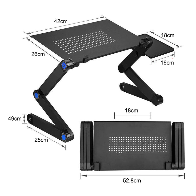 Universal Laptop Stand and Cooling Bracket with Foldable Mouse Pad_10