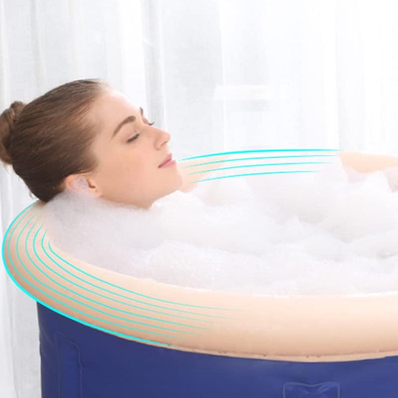 Foldable Large-Capacity Portable Bathtub PVC Bathing Water Tub_6