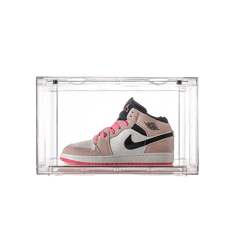 1/3 pcs Clear Acrylic Stackable Premium Shoe Display and Organizer_2