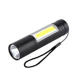 Super Bright Camping Torch Lamp COB Mini LED Flashlight USB Charging_1