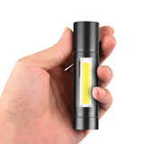 Super Bright Camping Torch Lamp COB Mini LED Flashlight USB Charging_4