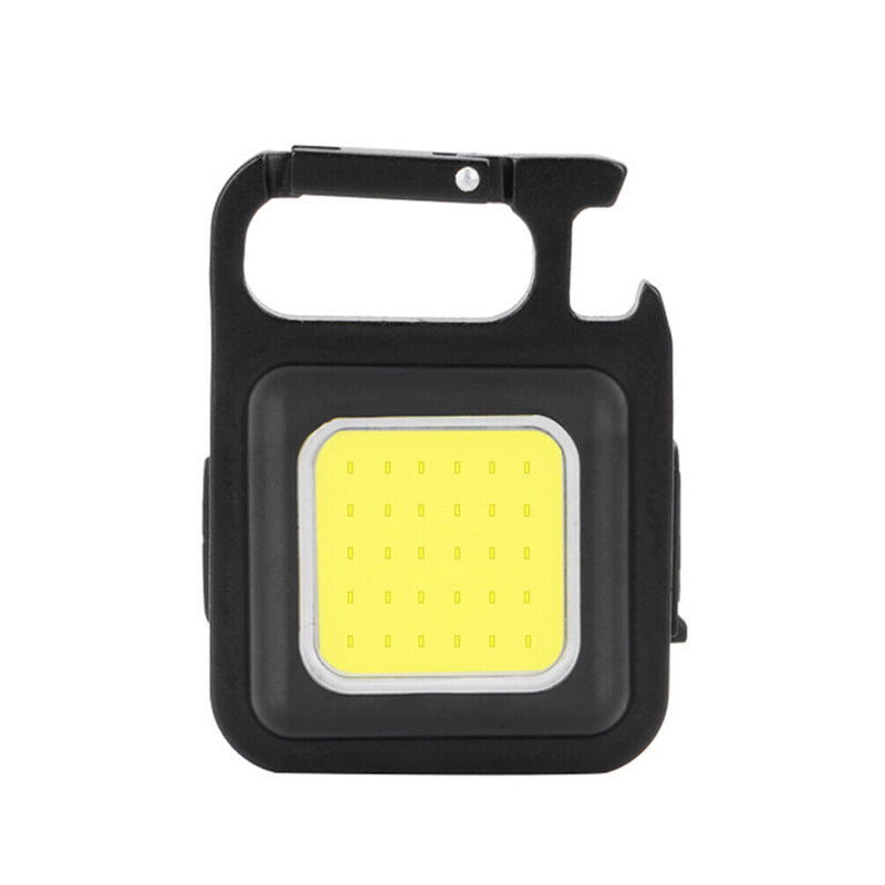 Mini Waterproof Pocket Torch LED Keychain Flashlight USB Charging_1