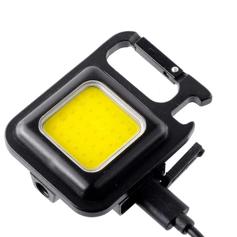 Mini Waterproof Pocket Torch LED Keychain Flashlight USB Charging_4