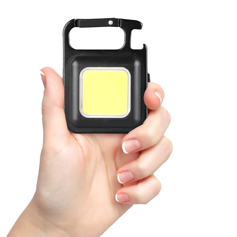 Mini Waterproof Pocket Torch LED Keychain Flashlight USB Charging_6