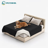 PETSWOL Waterproof Dog Bed Cover and Pet Blanket for Furniture, Bed, Couch, and Sofa_0