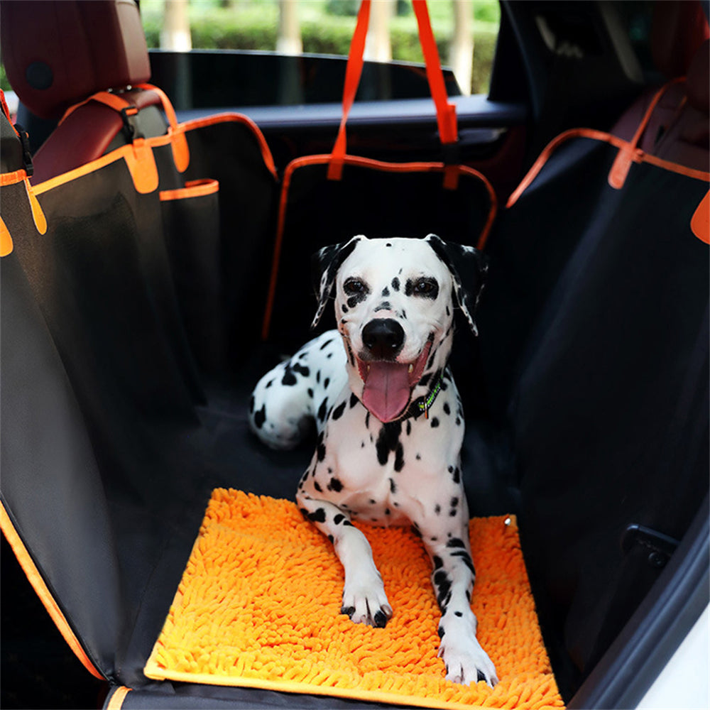 PETSWOL Dog Car Seat Cover with Snuffle Mat_6