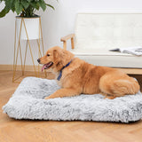 PETSWOL Plush and Cozy Pet Mat for Ultimate Comfort and Warmth-Light Grey_6