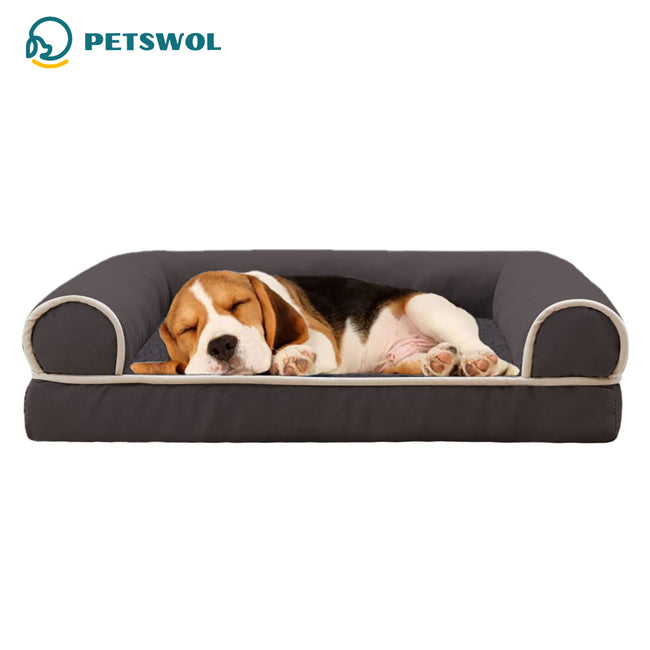 PETSWOL Curved Design Four Seasons Pet Sofa Bed_0