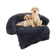 PETSWOL Calming Pet Bed - Fluffy Plush Dog Mat for Comfort and Furniture Protection_1