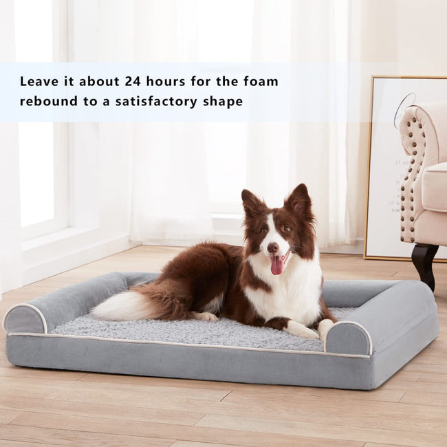 PETSWOL Four Seasons Pet Sofa Breathable Pet Bed_4