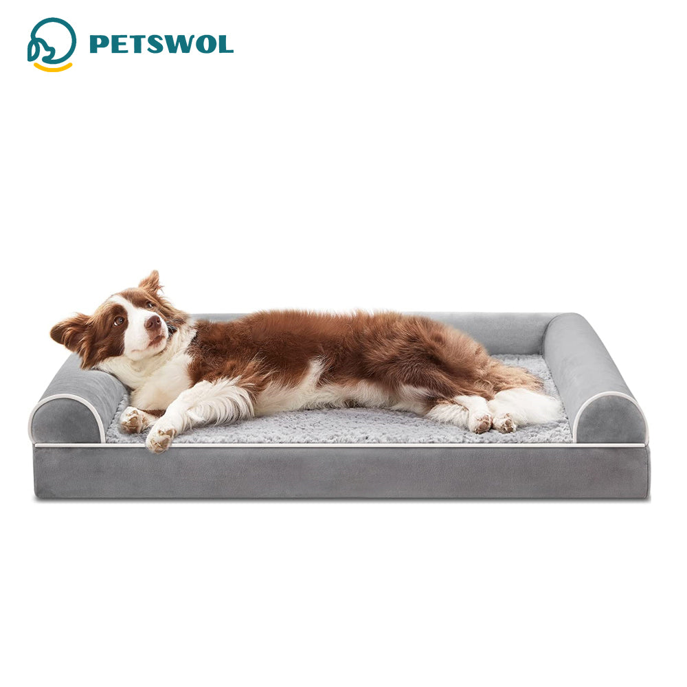 PETSWOL Four Seasons Pet Sofa Breathable Pet Bed_0