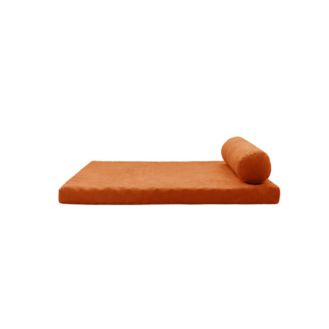 PETSWOL Removable and Washable Dog Sofa Bed-Orange_7