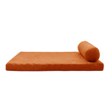 PETSWOL Removable and Washable Dog Sofa Bed-Orange_8