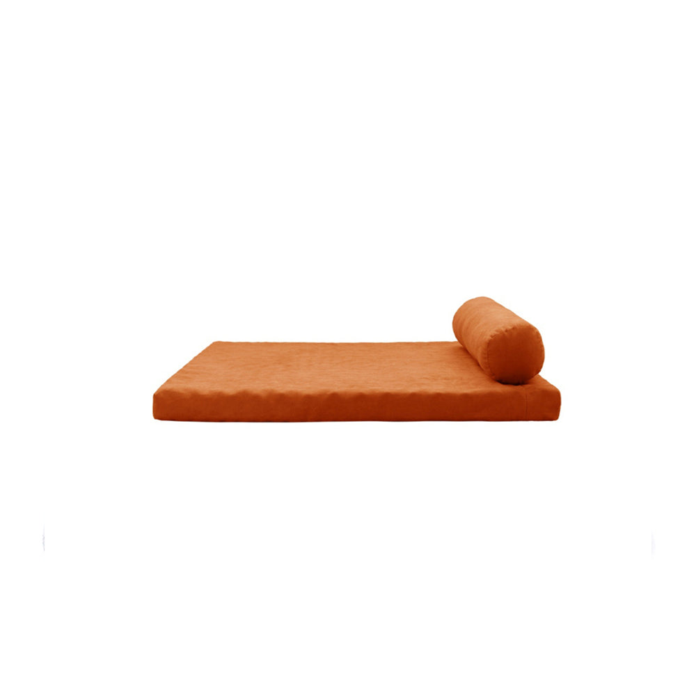 PETSWOL Removable and Washable Dog Sofa Bed-Orange_6