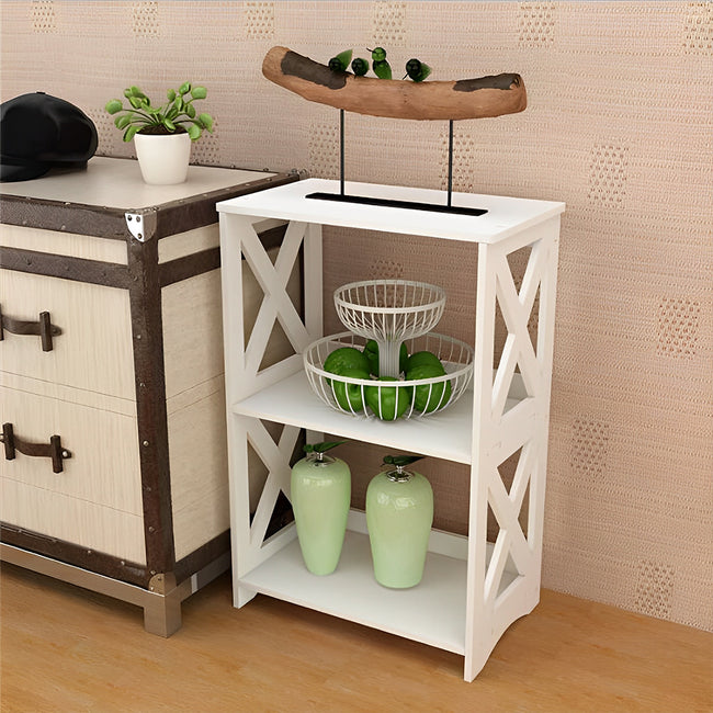 STORFEX 2 Tier End Bedside Table_2
