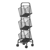 STORFEX 3-Tier Kitchen Storage Rack Removable Vegetable Cart_4