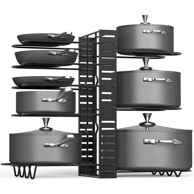 STORFEX 8 Tiers Pots and Pans Organizer_1