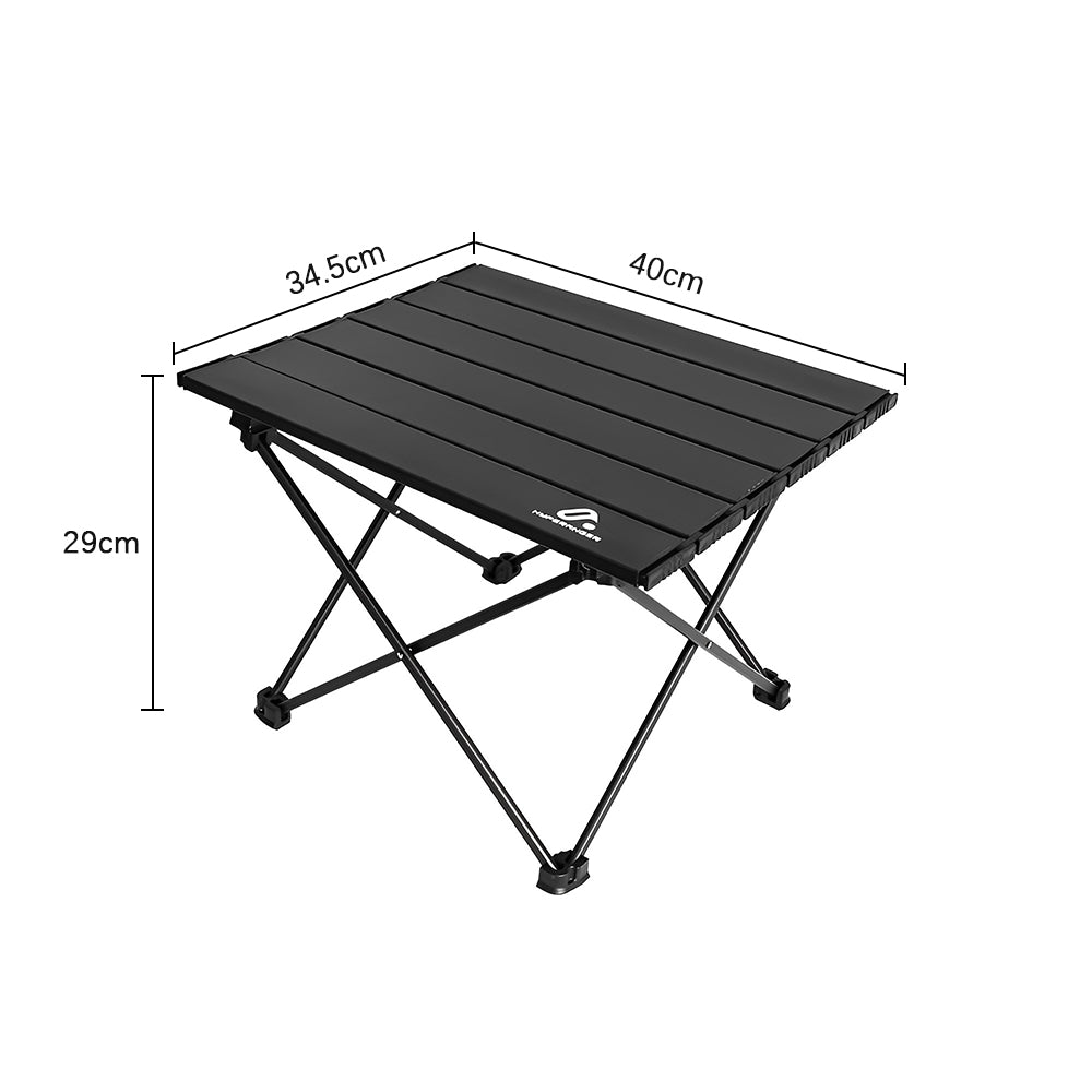HYPERANGER Portable Aluminum Alloy Camping Folding Picnic Table-S_5