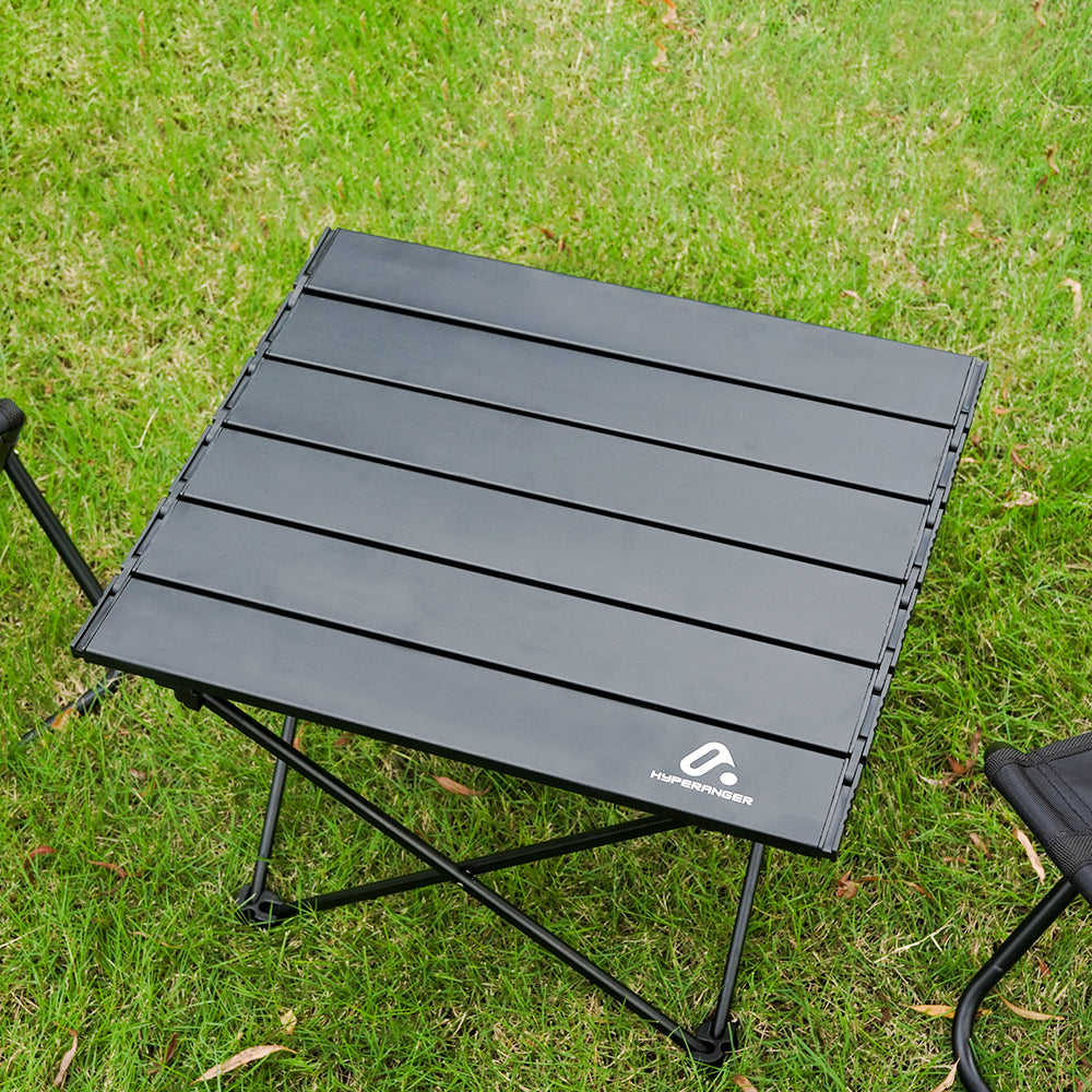 HYPERANGER Portable Aluminum Alloy Camping Folding Picnic Table-S_9