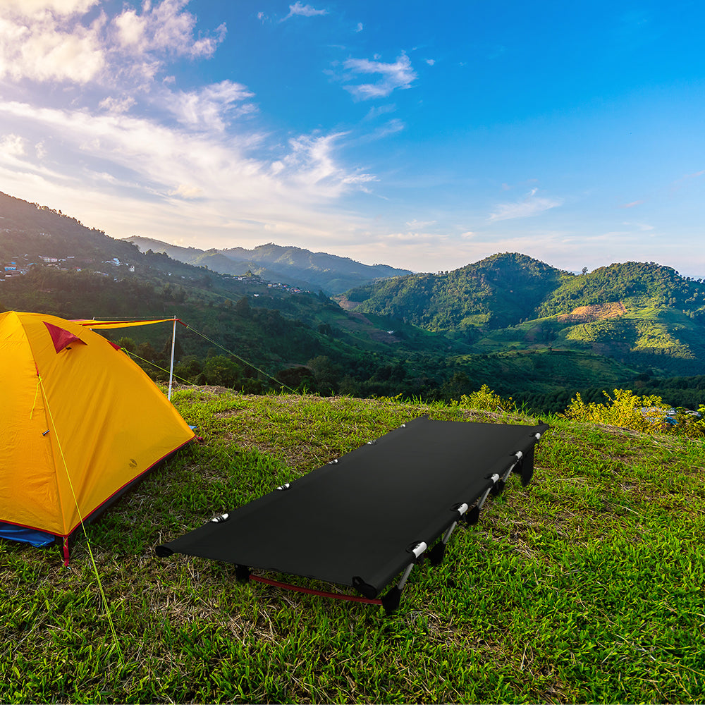 HYPERANNGER Ultralight Folding Tent Camping Cot Bed_8
