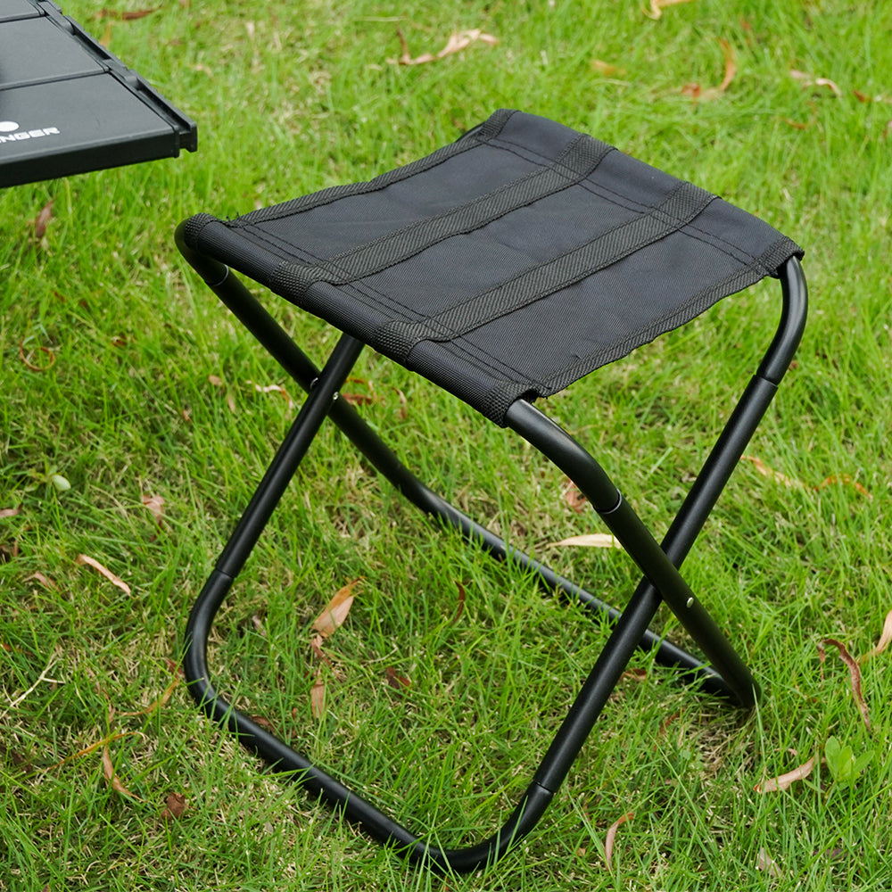 HYPERANNGER Aluminum Alloy Camping Folding Stool with Storage Bag_6