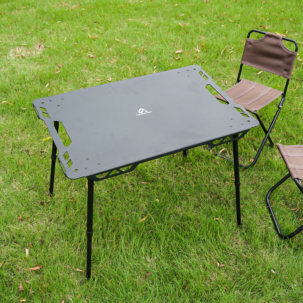 HYPERANNGER Aluminum Alloy Outdoor Camping Tactical Table_9