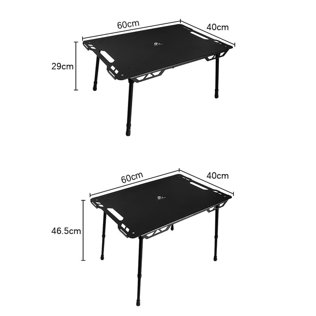 HYPERANNGER Aluminum Alloy Outdoor Camping Tactical Table_8