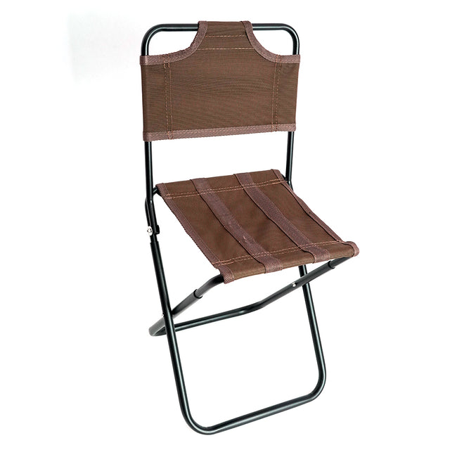 HYPERANGER Aluminum Portable Folding Camp Chair-Khaki_3