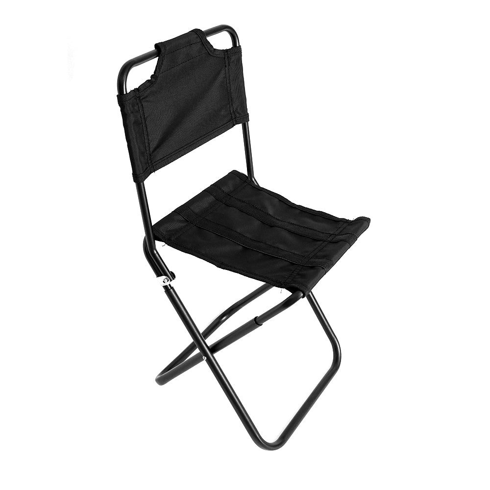 HYPERANGER Aluminum Portable Folding Camp Chair-Black_2