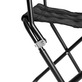 HYPERANGER Aluminum Portable Folding Camp Chair-Black_4