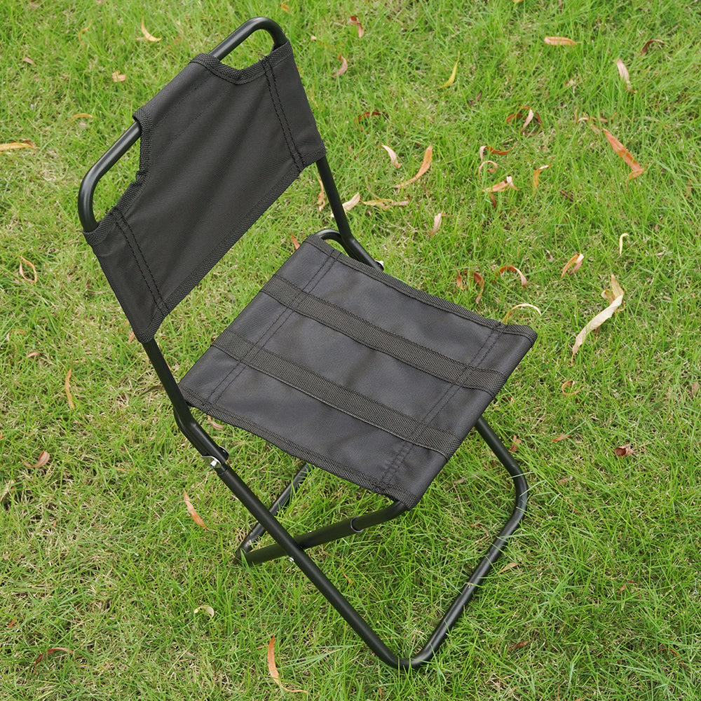 HYPERANGER Aluminum Portable Folding Camp Chair-Black_8
