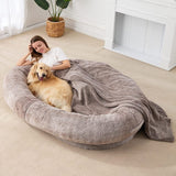 PETSWOL Washable Human Dog Bed Fits You and Your Pets_10