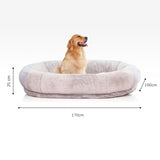 PETSWOL Washable Human Dog Bed Fits You and Your Pets_2