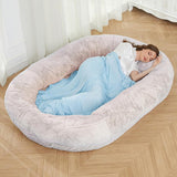 PETSWOL Washable Human Dog Bed Fits You and Your Pets_4