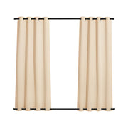 COMFEYA 2-Panel Weighted Blackout Curtains - Outdoor Patio Privacy and Wind Protection_1