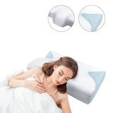 COMFEYA Cervical Neck Pillow for Pain Relief Sleeping - Orthopedic Contour Memory Foam Pillow with Cooling Pillow Covers_7