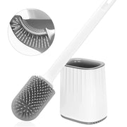 CLEANFOK Toilet Brush with Ventilated Holder - Odor-Free, Durable, and Hygienic_0