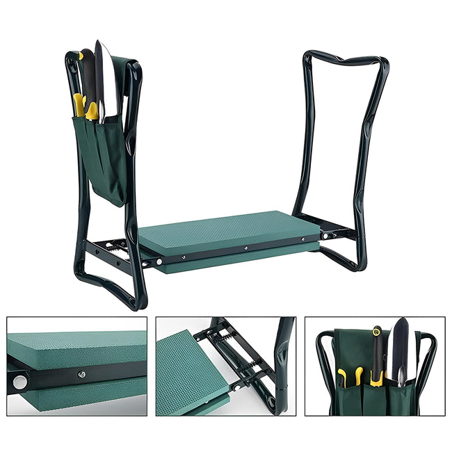 GREENHAVEN Garden Kneeler Seat and Foldable Stool with Tool Bag_4