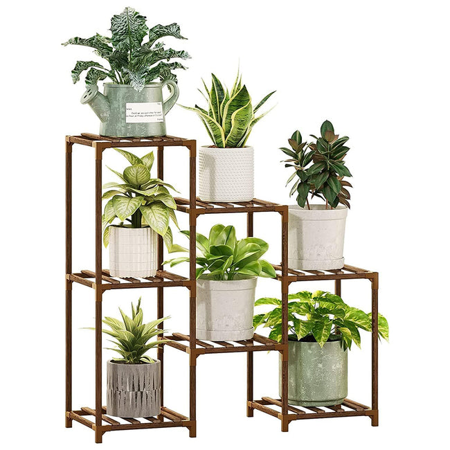GREENHAVEN Multi-layer Wooden Plant Stand_1